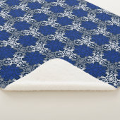 Mod Blizzard Giant Snowflake Sherpa Blanket Sherpa Deken (3/4)