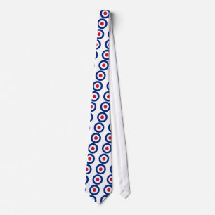 MOD Blue Red en White Stropdas  Casual MOD-cadeaut