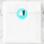 Mod Bruid & bruidegom Seal Sticker (Tas)