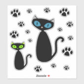 Mod Cat Stickers (Vel)