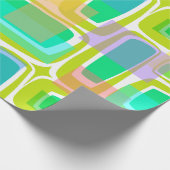 Mod Century Pastel Cadeaupapier (Hoek)