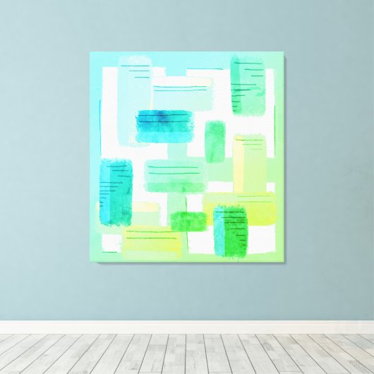 Mod Chalk Nod Canvas Afdruk (Insitu (Houten vloer))