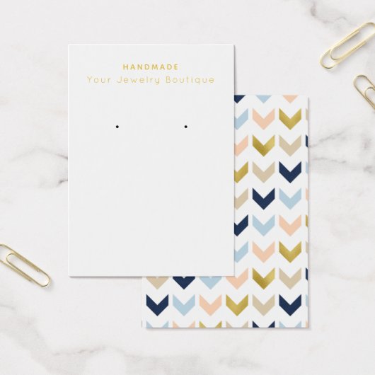 Mod Chevron Écoutant Des Cartes D'Affichage (Bureau)
