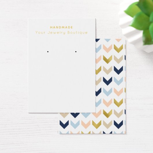 Mod Chevron Écoutant Des Cartes D'Affichage (Bureau)