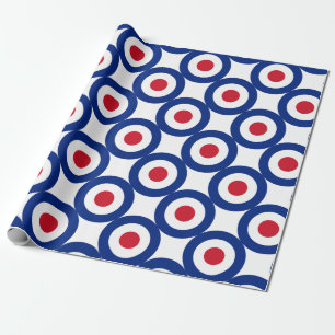 Mod - Classic Roundel - Bullseye Archery Target Cadeaupapier