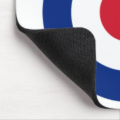Mod - Classic Roundel - Bullseye Archery Target Muismat (Hoek)