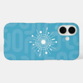 MOD Cool Yule Atomic Sputnik Sneeuwvlok Kerstmis Case-Mate iPhone Case (Achterkant (horizontaal))