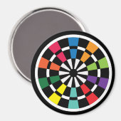 Mod Dartboard Magneet (Voorkant / Achterkant)