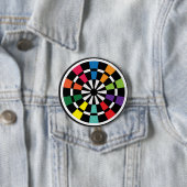 Mod Dartboard Ronde Button 7,6 Cm (In situ)