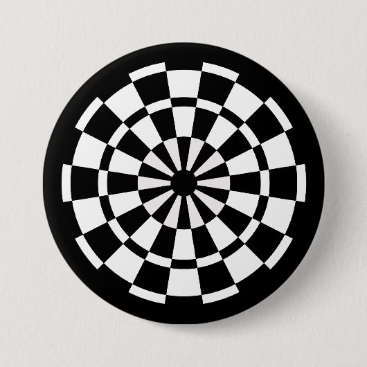 Mod Dartboard Ronde Button 7,6 Cm (Voorkant)