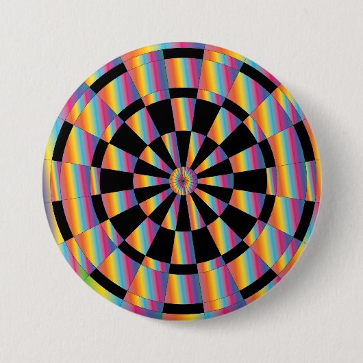 Mod Dartboard Ronde Button 7,6 Cm (Voorkant)