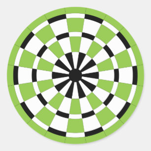 Mod Dartboard Ronde Sticker