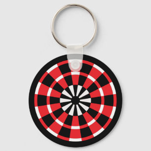 Mod Dartboard Sleutelhanger