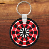 Mod Dartboard Sleutelhanger (Voorkant)