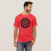 Mod Dartboard T-shirt (Voorkant volledig)