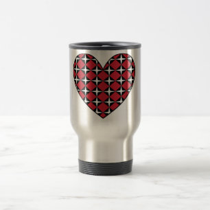 Mod Diamond Heart Reisbeker