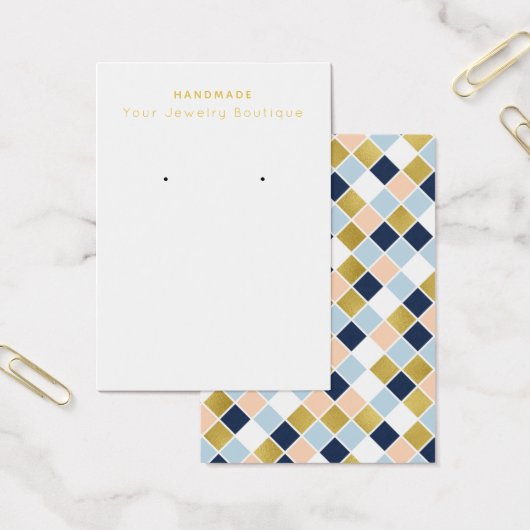 Mod Diamond Squares Verdien beeldschermkaarten Visitekaartje (Kantoor)