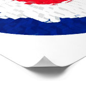 Mod Doel met effect toegepast Poster (Hoek)