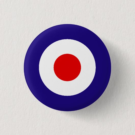 Mod Doel Ronde Button 3,2 Cm (Voorkant)