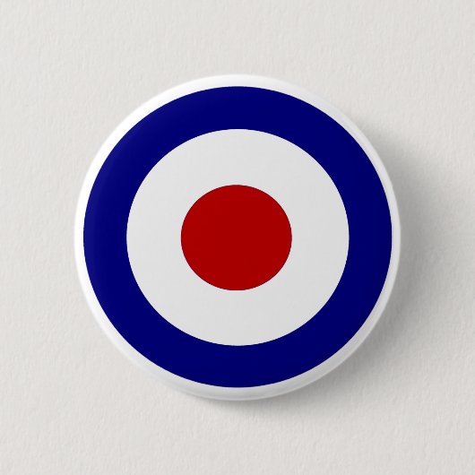 Mod Doel Ronde Button 5,7 Cm (Voorkant)