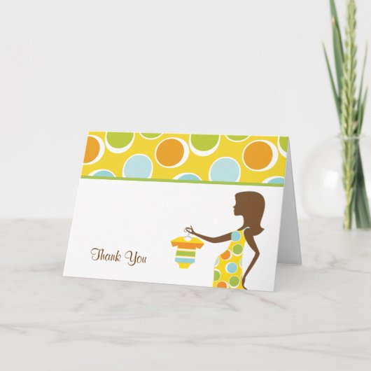Mod Dot Maman to Be Thank You Cartes (Devant)