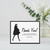 Mod Fashion Girl Boutique, Poshmark Bedankt Briefkaart (Staand voorkant)