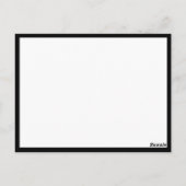 Mod Fashion Girl Boutique, Poshmark Dank U Briefkaart (Achterkant)