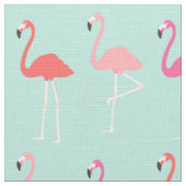 Mod Flamingos Stof (Close Up)