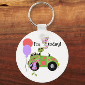 Mod Frogs 3e verjaardag Tshirts en geschenken Sleutelhanger (Voorkant)