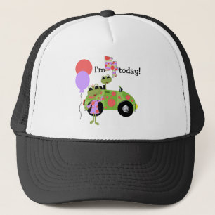 Mod Frogs 4e verjaardag Tshirts en geschenken Trucker Pet
