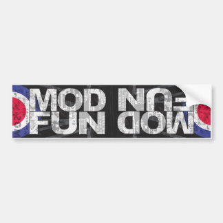 MOD FUN dual-bumperstkr Bumpersticker