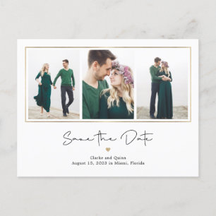 Mod Galerij EDITABLE KLEUR sparen de Datum Briefkaart