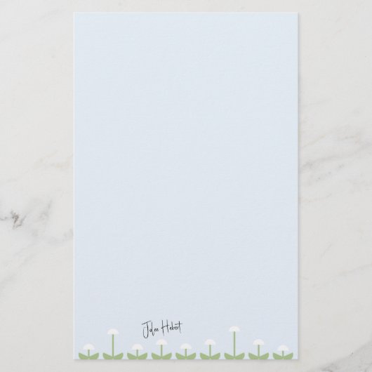 Mod Garden Briefpapier (Voorkant)