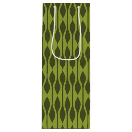 Mod Gift Wrap | Avocado-druppels Wijn Cadeautas