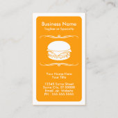 mod hamburger - loyaliteitskaart klantenkaartje (Voorkant)