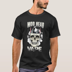 MOD Head Gothic Vaping Skull T-shirt