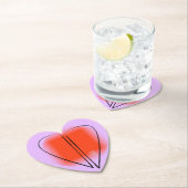 Mod-Heart-shaped Paper Onderzetter (Insitu)