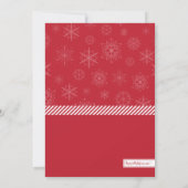 Mod Holiday Tree - Uitnodiging voor kerstfeest (Achterkant)