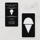 mod-ijs visitekaartje (Voorkant / Achterkant)