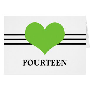 Mod Kaart harttafel nummer, groen