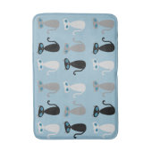 Mod Katten Aangepaste kleur Wismat Badmat (Voorkant Verticaal)