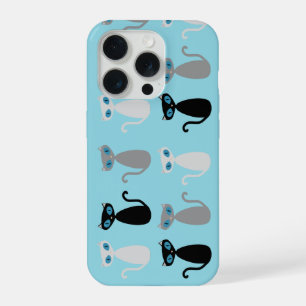 Mod katten telefoonhoesje iPhone 15 pro hoesje