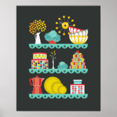  Mod Kitchen Poster (Voorkant)