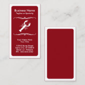 mod kreeft visitekaartje (Voorkant / Achterkant)