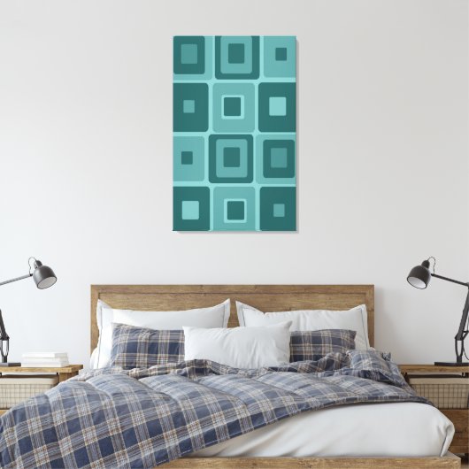  mod-kunst op Canvas (Insitu (Slaapkamer))