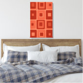 mod-kunst op Canvas Afdruk (Insitu (Slaapkamer))