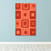 mod-kunst op Canvas Afdruk (Insitu (Houten vloer))