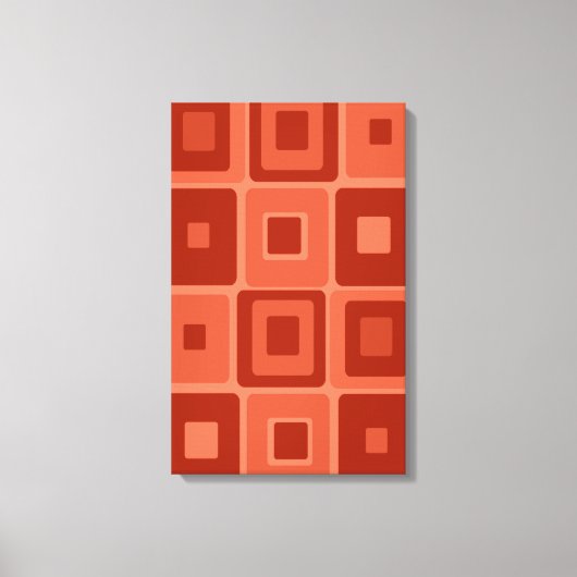 mod-kunst op Canvas Afdruk (Voorkant)