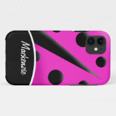 Mod Ladybug (Hot Pink) iPhone 5 Casemate Hoesje (Achterkant (horizontaal))