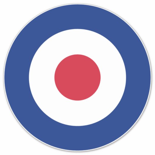 Mod Logo Origineel Sticker (Voorkant)